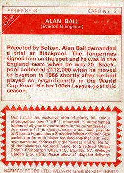 1969-70 Nabisco #2 Alan Ball Back