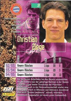 1995-96 Panini Bundesliga #9 Christian Ziege Back