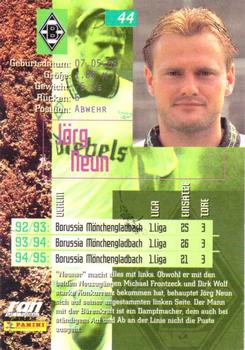 1995-96 Panini Bundesliga #44 Jörg Neun Back