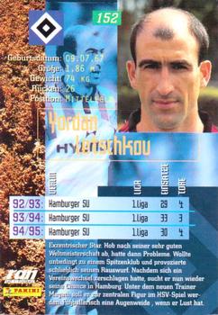 1995-96 Panini Bundesliga #152 Yordan Letschkov Back