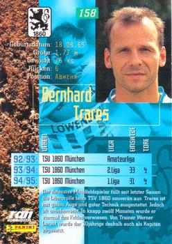 1995-96 Panini Bundesliga #158 Bernhard Trares Back