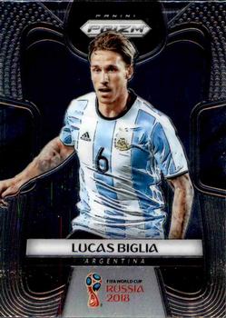 2018 Panini Prizm FIFA World Cup #7 Lucas Biglia Front