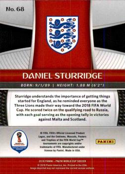 2018 Panini Prizm FIFA World Cup #68 Daniel Sturridge Back
