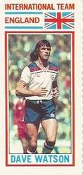 1981-82 Topps Footballer - Singles #169 David Watson Front