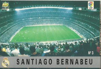 1997-98 Mundicromo Sport Las Fichas de La Liga #3 Santiago Bernabeu Stadium Front