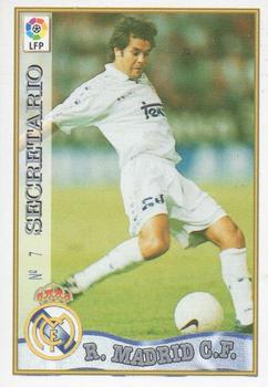 1997-98 Mundicromo Sport Las Fichas de La Liga #7 Secretario Front