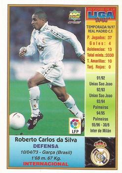 1997-98 Mundicromo Sport Las Fichas de La Liga #13 Roberto Carlos Back