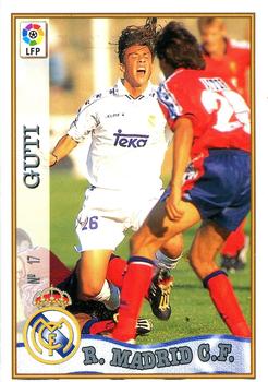 1997-98 Mundicromo Sport Las Fichas de La Liga #17 Guti Front