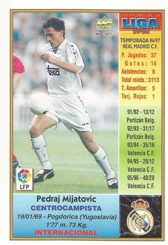 1997-98 Mundicromo Sport Las Fichas de La Liga #19 Mijatovic Back