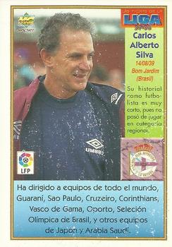 1997-98 Mundicromo Sport Las Fichas de La Liga #46 Carlos A. Silva Back