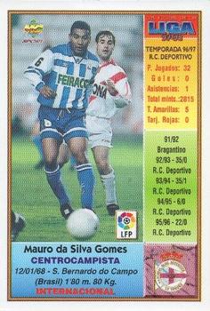 1997-98 Mundicromo Sport Las Fichas de La Liga #54 M. Silva Back