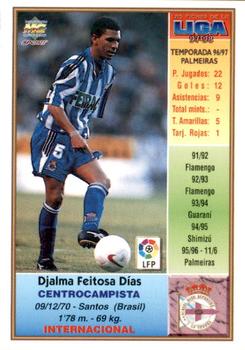 1997-98 Mundicromo Sport Las Fichas de La Liga #59 Djalminha Back