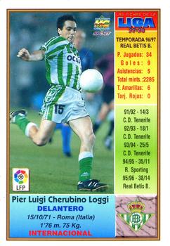 1997-98 Mundicromo Sport Las Fichas de La Liga #82 Pier Back