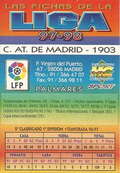 1997-98 Mundicromo Sport Las Fichas de La Liga #85 Escudo Back