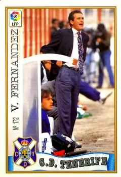 1997-98 Mundicromo Sport Las Fichas de La Liga #172 V. Fernandez Front