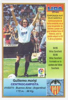 1997-98 Mundicromo Sport Las Fichas de La Liga #201 Morigi Back