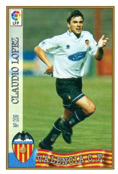 1997-98 Mundicromo Sport Las Fichas de La Liga #209 Claudio  Lopez Front