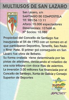 1997-98 Mundicromo Sport Las Fichas de La Liga #213 Multiusos de San Lazaro Back