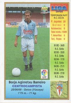 1997-98 Mundicromo Sport Las Fichas de La Liga #228 Agirretxu Back