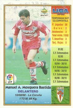1997-98 Mundicromo Sport Las Fichas de La Liga #229 Manuel Back