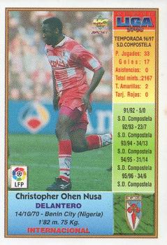 1997-98 Mundicromo Sport Las Fichas de La Liga #230 Ohen Back