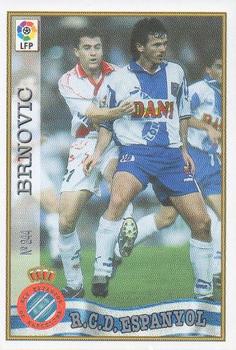 1997-98 Mundicromo Sport Las Fichas de La Liga #244 Brnovic Front