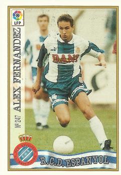 1997-98 Mundicromo Sport Las Fichas de La Liga #247b Alex Fernandez Front