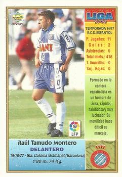 1997-98 Mundicromo Sport Las Fichas de La Liga #251 Tamudo Back
