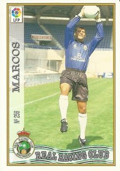 1997-98 Mundicromo Sport Las Fichas de La Liga #258 Marcos Front