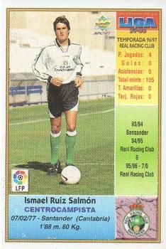 1997-98 Mundicromo Sport Las Fichas de La Liga #263 Ismael Back