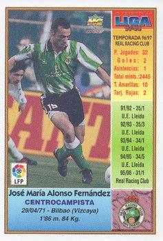 1997-98 Mundicromo Sport Las Fichas de La Liga #269 Txema Back