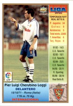 1997-98 Mundicromo Sport Las Fichas de La Liga #291 Pier Back