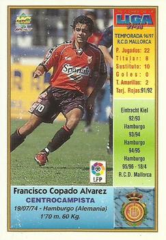 1997-98 Mundicromo Sport Las Fichas de La Liga #414 Copado Back