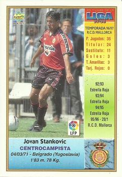 1997-98 Mundicromo Sport Las Fichas de La Liga #415 Stankovic Back