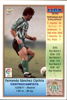 1997-98 Mundicromo Sport Las Fichas de La Liga #82 Fernando Back