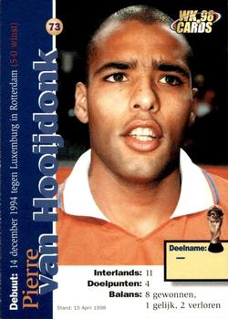 1998 WK 98 Netherlands #73 Pierre van Hooijdonk Front