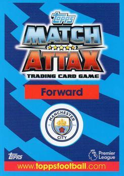 2017-18 Topps Match Attax Premier League - Mega Tin Exclusives : Goal Machines #MT39 Sergio Aguero Back