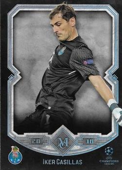 2017-18 Topps Museum Collection UEFA Champions League #55 Iker Casillas Front
