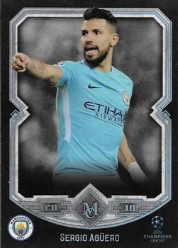 2017-18 Topps Museum Collection UEFA Champions League #64 Sergio Agüero Front