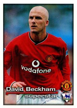 2000-01 Merlin F.A. Premier League 2001 #272 David Beckham Front