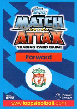 2017-18 Topps Match Attax Premier League Extra #U31 Dominic Solanke Back