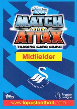 2017-18 Topps Match Attax Premier League Extra #U48 Nathan Dyer Back