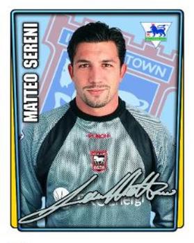 2001-02 Merlin F.A. Premier League 2002 #185 Matteo Sereni Front