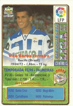 1996-97 Mundicromo Sport Las Fichas de La Liga - Ultima Hora #158 Rivaldo Back