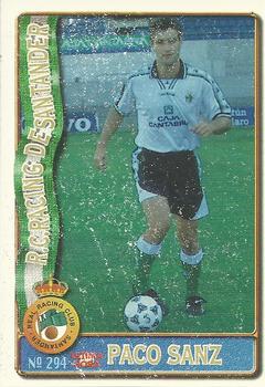 1996-97 Mundicromo Sport Las Fichas de La Liga - Ultima Hora #294 Paco Sanz Front