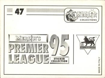 1994-95 Merlin's Premier League 95 #47 Action Photo 1 Back