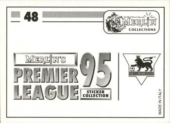1994-95 Merlin's Premier League 95 #48 Action Photo 2 Back