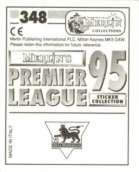 1994-95 Merlin's Premier League 95 #348 Ian Crook Back