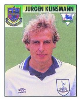 1994-95 Merlin's Premier League 95 #476 Jurgen Klinsmann Front