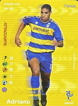 2002 Wizards Football Champions 2002-03 Italy #85 Adriano Front